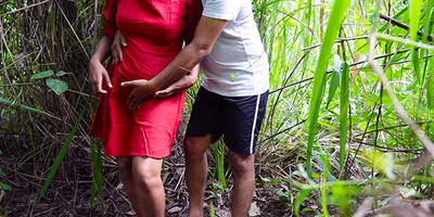 RobinHoodSex & Gf Outdoor Penetrate Rock Rock hard: Desi Indian Teenage and Her