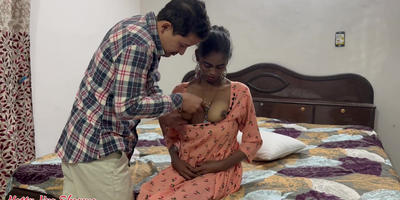 Desi stepsister with Cyclopean soul seduces her husband with hot Indian sex