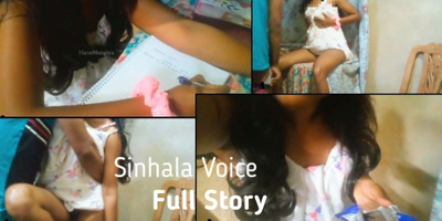 Warm step-sista Sri Lankan teenage college-aged years senior takes stiff