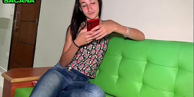 Fabricated Mello & Andrehot's first time modeling audition - Hot Latina's feet