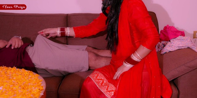Your Priya Playmate joins in on the creampie romp on Karvachauth in the long run