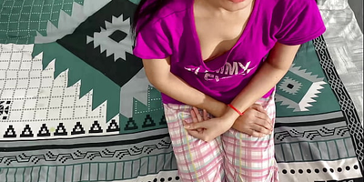 Indian Desi Hancock's step-sister-in-law gets her taut cunt nailed and virgin