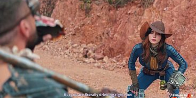 Beauty Mephistopheles & Sulky Bull kit feign as A Fallout's Deepthroated &